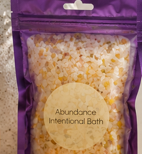 I Am Abundant Intention Bath