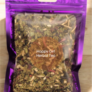 happy girl tea