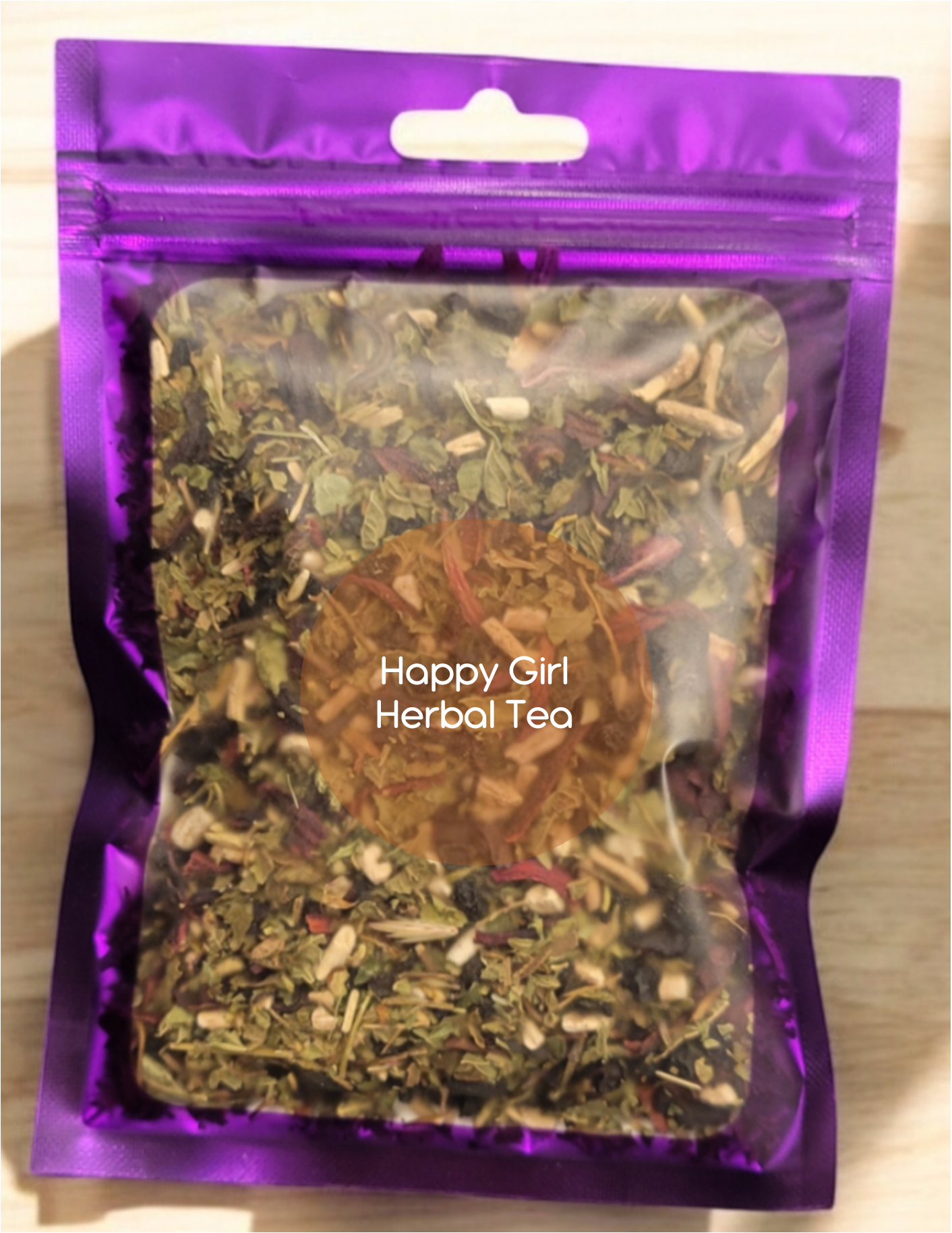 happy girl tea